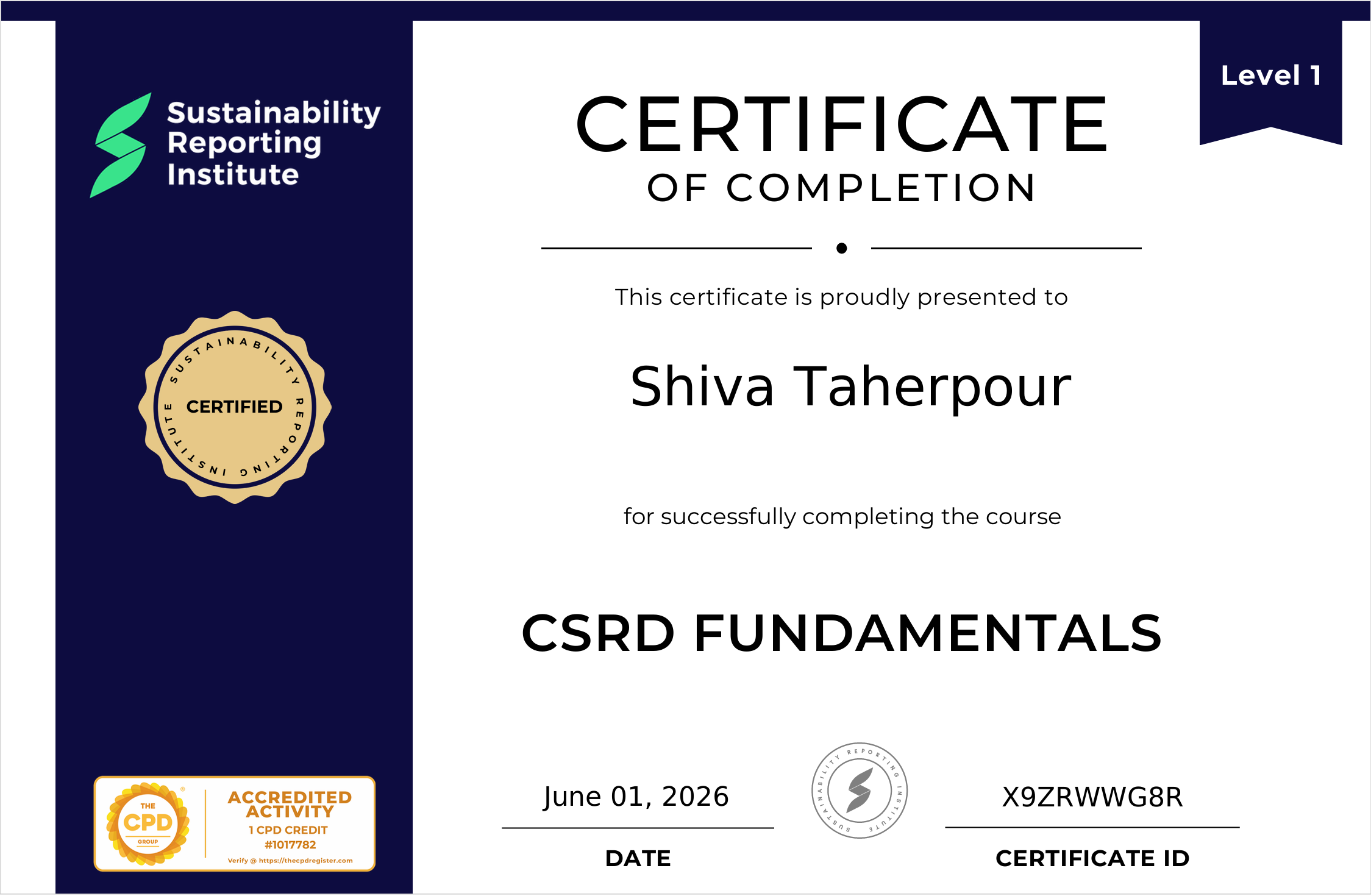 Corporate Sustainability Reporting Directive (CSRD)